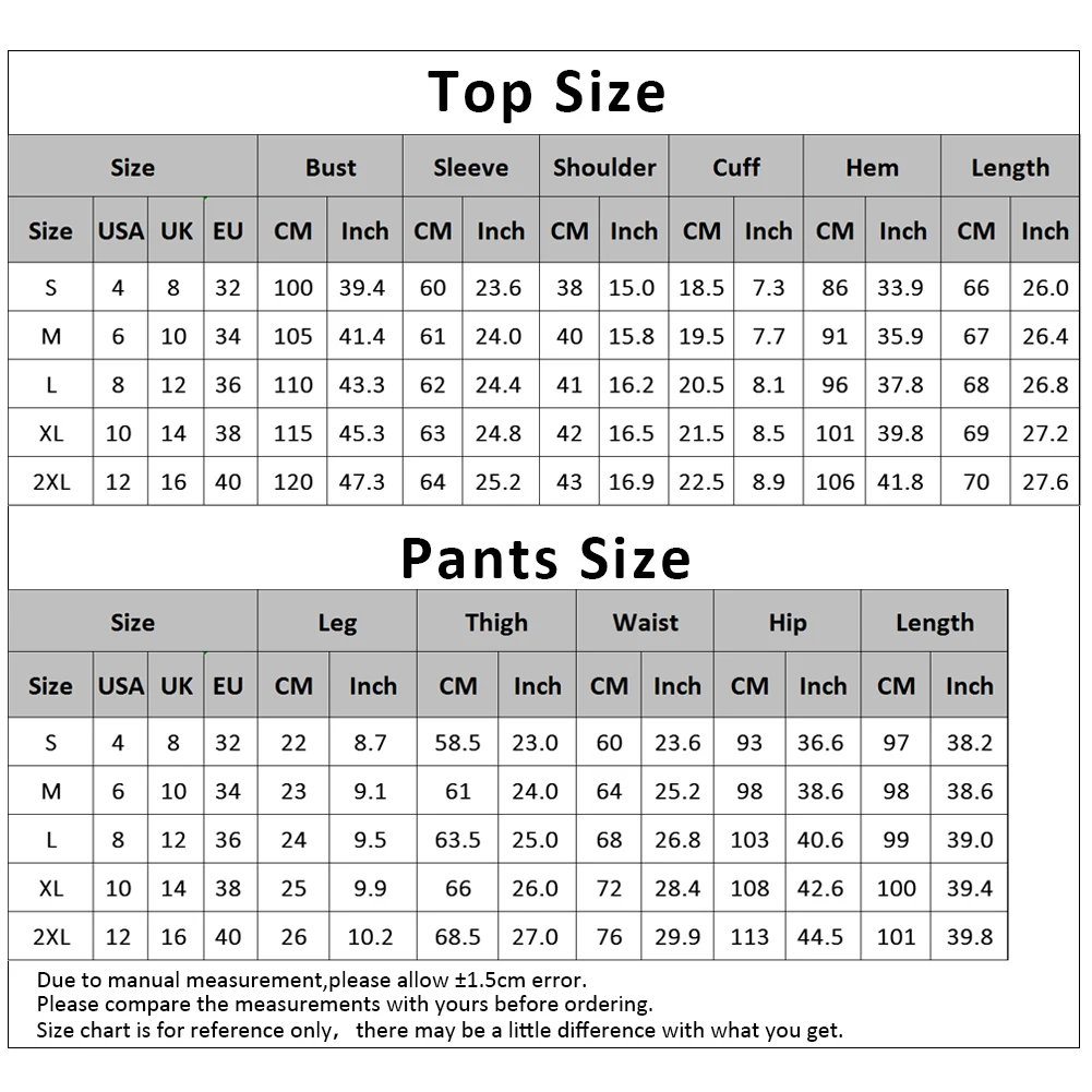 

Women Autumn Long Sleeve Hoodie Sweatshirt Skinny Pants Tracksuit Sports Outfit