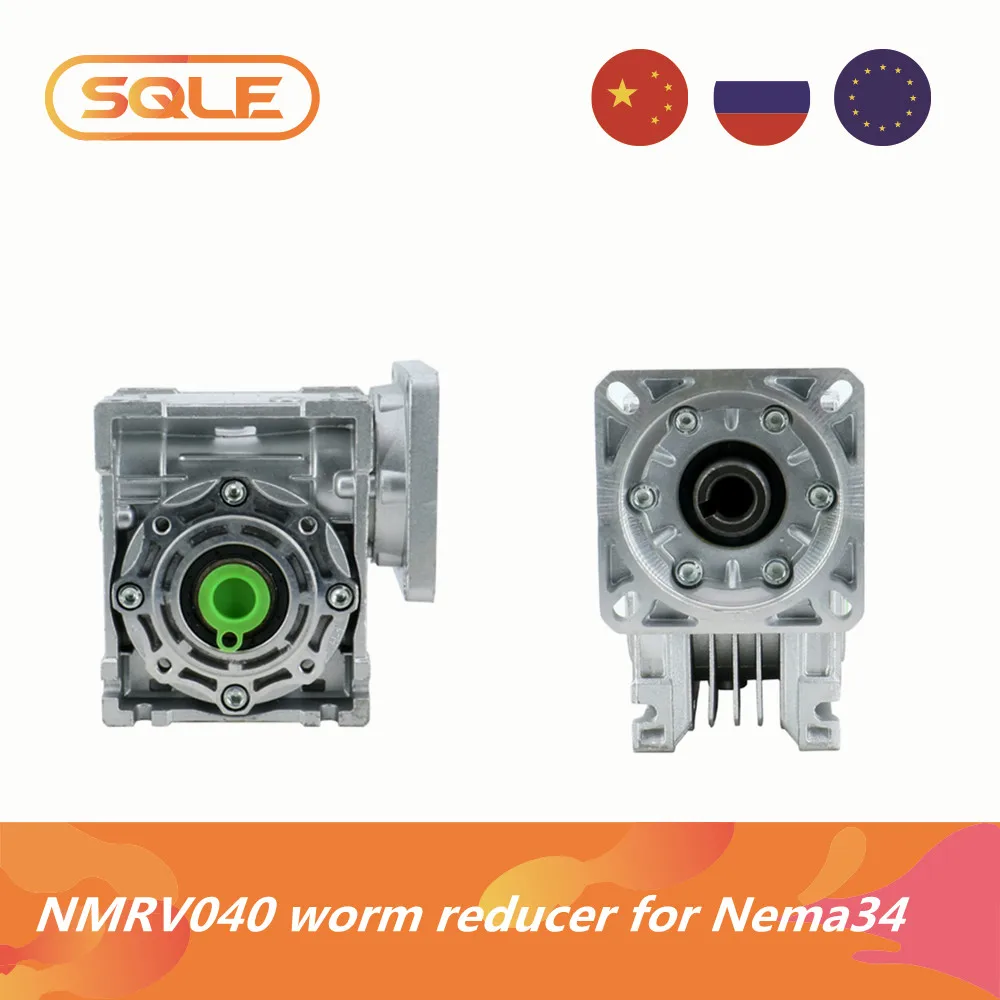 

Высокий крутящий момент червячный редуктор для двигателя постоянного тока 60x60 мм 86x86 мм NMRV040 соотношение 5/7.5/10/15/20/25/30/40/50/60/80/100 вход 14 мм выход ...