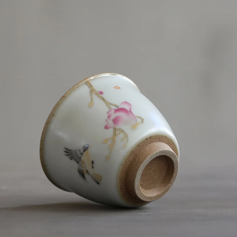 70 мл чайная чашка винтажная керамическая Ru фарфоровая чайный набор кунг-фу