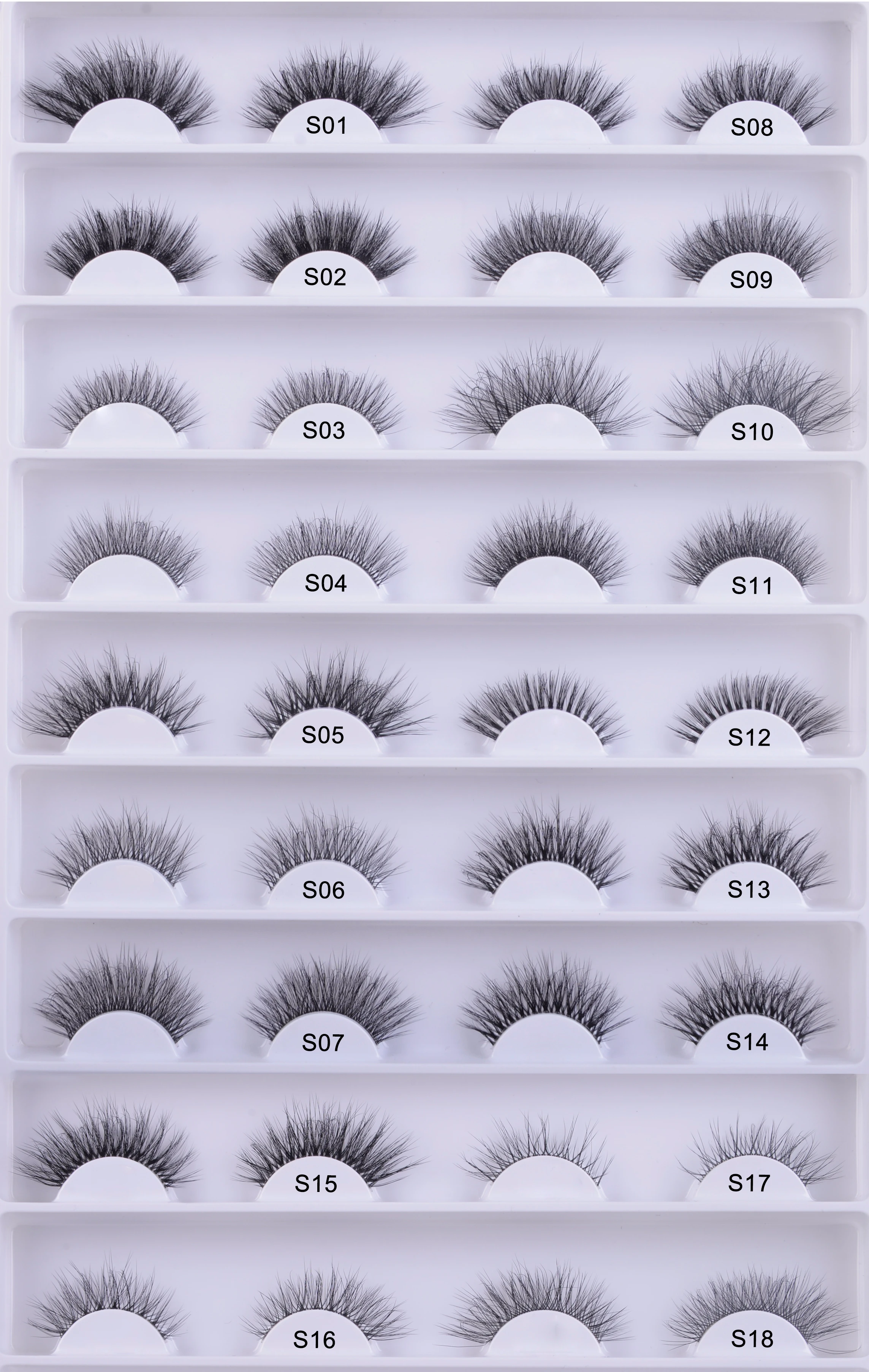 

NEW 1 pairs Lashes 3D Mink Strip Lash Reusable False Eyelashes Crisscross Dramatic Lashes Lightweight Invisible Band Eye Lashes