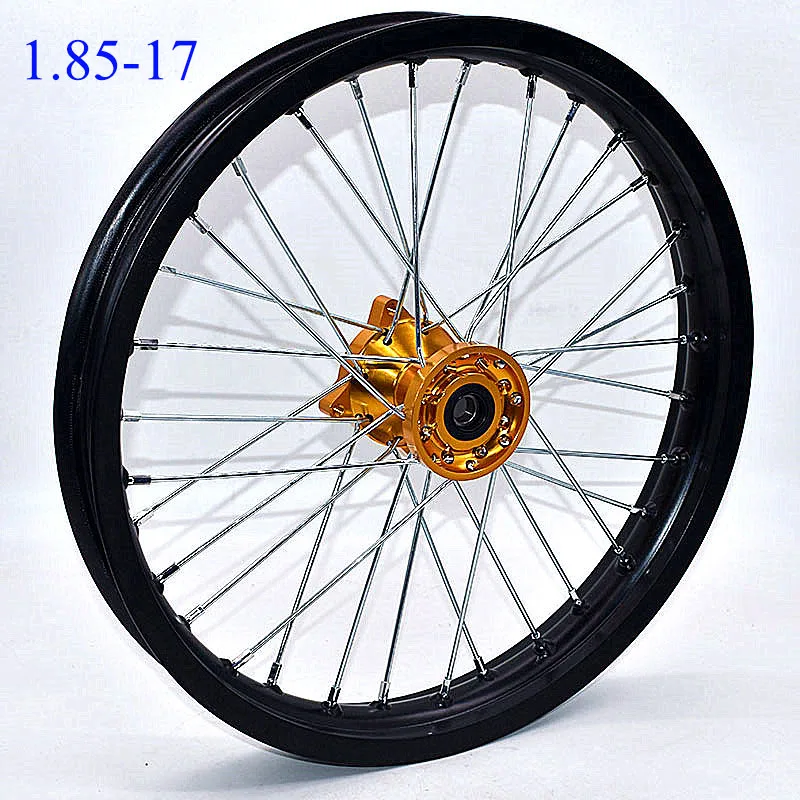 1 60x17 дюймов передние диски CNC ступица колеса из алюминиевого сплава для KLX CRF KTM Kayo