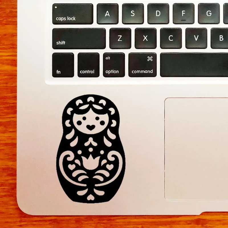 

Русская кукла-матрешка, наклейка на ноутбук для MacBook Pro 16 дюймов Air Retina 11 12 13 15 дюймов, Mac Book Mini Notebook, наклейка на сенсорный планшет