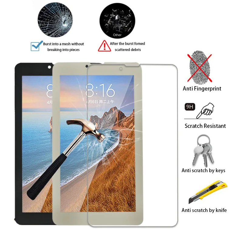 Для планшета 7 дюймов Digma Optima Prime 3 3G TS7131MG/7 07 (TT7007MG)/7 77 TT7078MG/E7.1 TT7071MG стекло