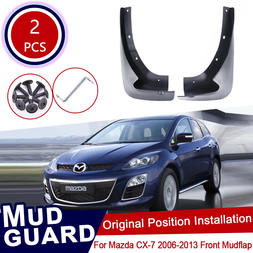 Брызговики для Mazda CX 7 2006 ~ 2013 CX7 автомобильные щитки от грязи передние и задние