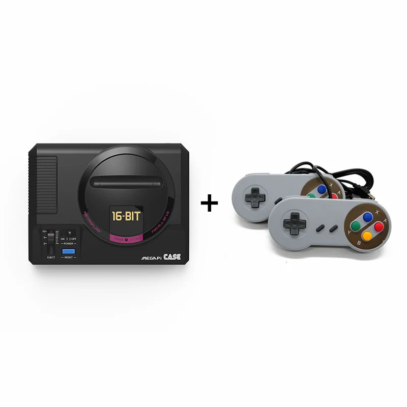 Kit 1 Чехол для видеоигры Retroflag MEGAPi Поддержка HDMI tv Out Raspberry Pi tv Ретро игровой плеер с 10000+ игры для GBA/CP и т. Д - Цвет: Kit 1