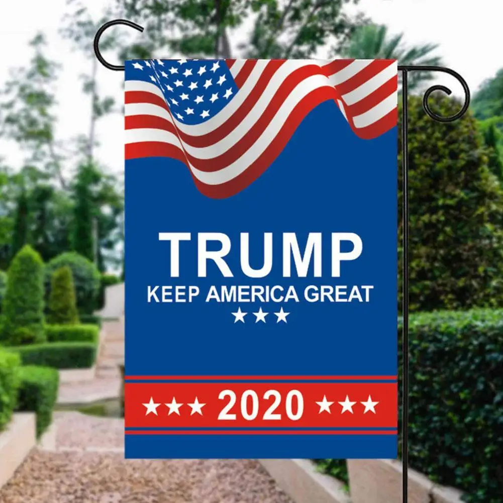 1 шт 2020 президент США Дональд Трамп сад флаг Сделать Америку снова 30*45 см размер