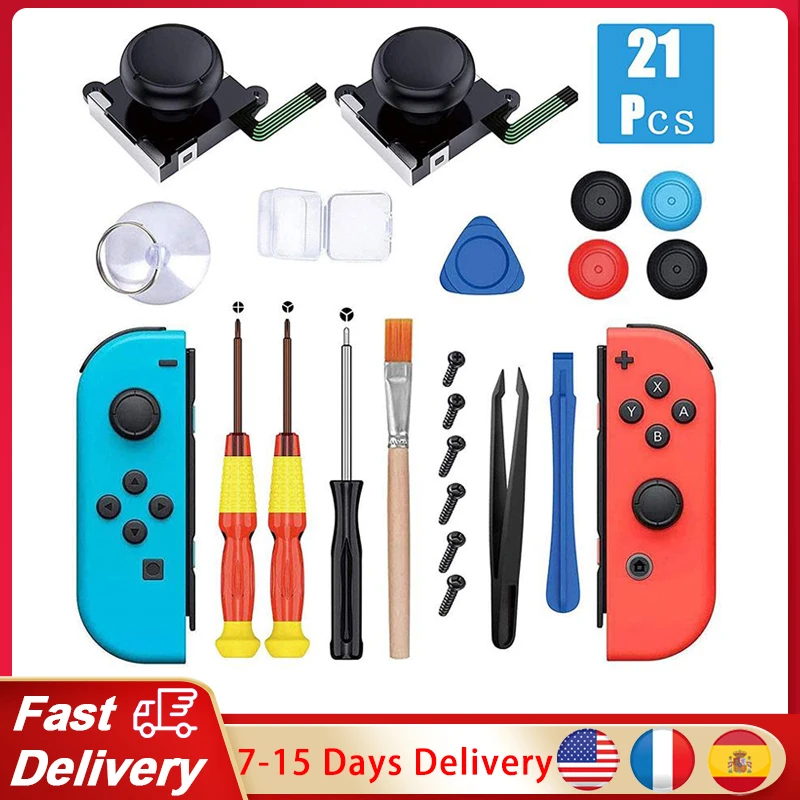 Для контроллера Nintendo Switch 21 шт. стандартный 3D Стик отвертка с тремя крыльями