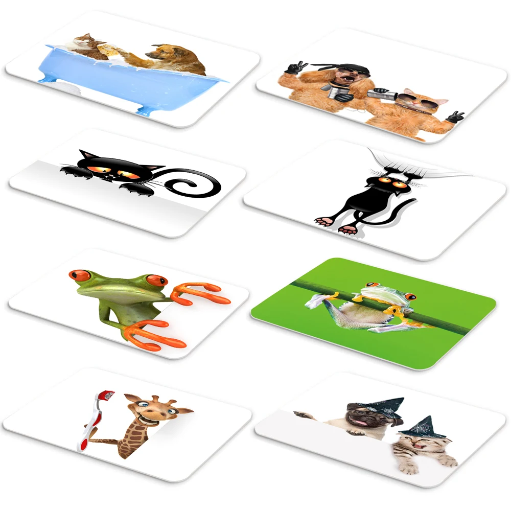 Нескользящие напольные коврики для ванной 45x7 5 см коврик с 3D принтом смешных