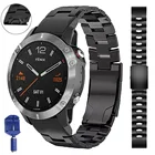 Легкий ремешок Fenix6X из титанового сплава для наручных часов QuickFit 22 26 мм, ремешок для Garmin Fenix 5 5X Plus6 6X Pro 3HRInstinct 935
