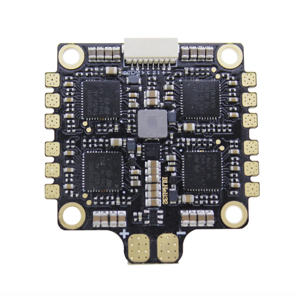 Новый 32 битный 50A 4 в 1 3 6S ESC поддержка Oneshot Dshot150 600 1200 Multishot PWM для QAV200 250 280 FPV