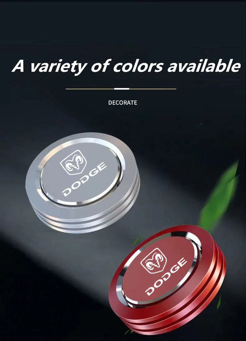 

Car LOGO Air Freshener Perfume Dashboard Fresh Car Fragrance For Dodge Challenger Avenger SXT Caliber Nitro RAM 1500 accessories