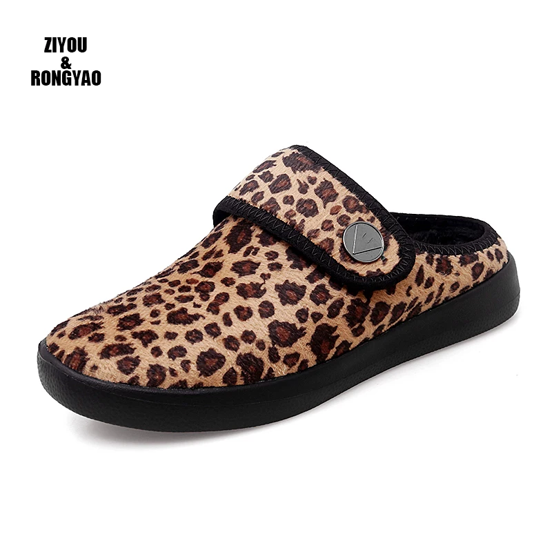 

New Women Plush Warm Home Flat Slippers Lightweight Soft Comfortable Winter Slippers Women's Cotton Shoes Indoor Plush Slippers