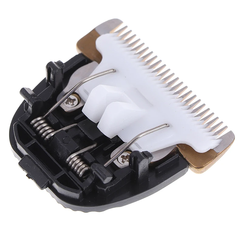 

1PC High Quality Ceramic Titanium Replacement Clipper Blade Cutter Hair Grooming Trimmer Shaver Hair Clipper Accessories