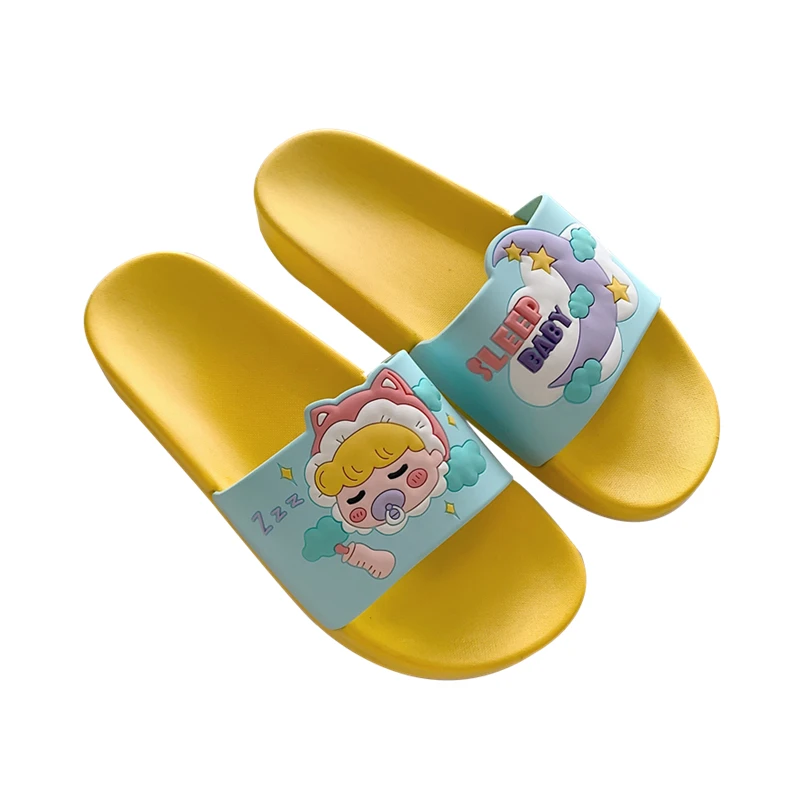 

Slippers female summer web celebrity ins girl heart cute cartoon non-slip bath soft bottom home with sandals