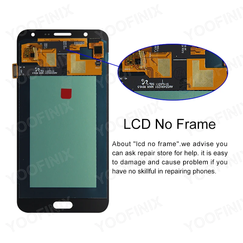 5 &quotSuper AMOLED для Samsung Galaxy J7 2015 J700 ЖК-дисплей в сборе запасные части J700F J700H SM-J700F |