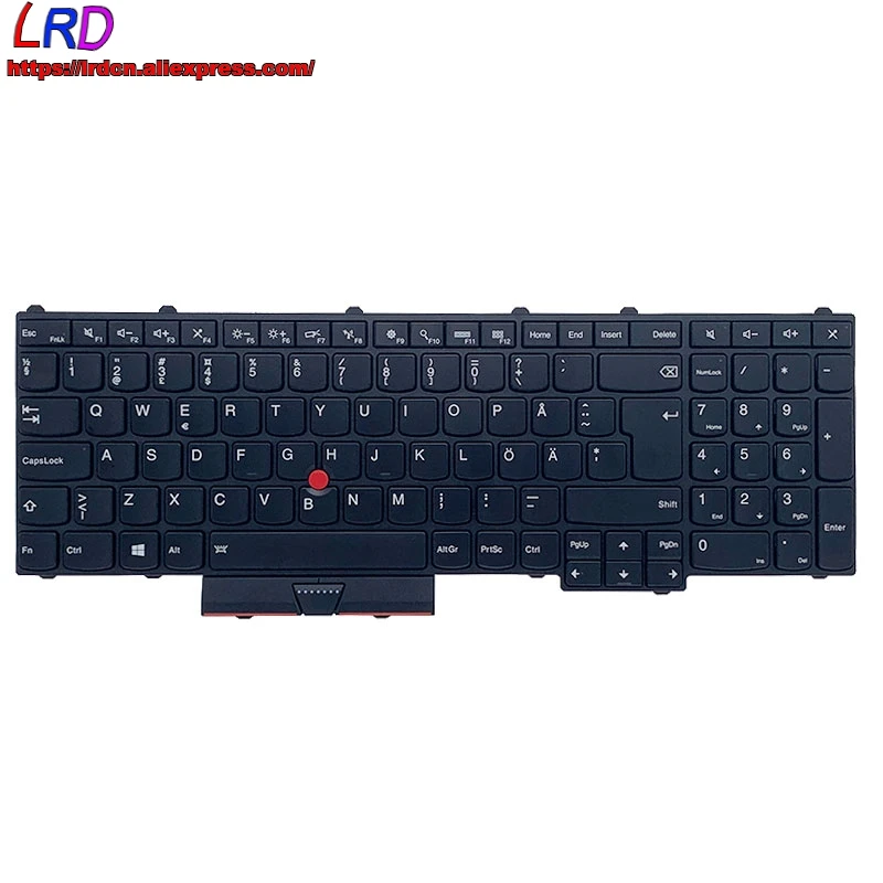 

Not New SE FI Sweden Finland Backlit Keyboard for Lenovo Thinkpad P50 P70 P51 P71 Laptop 00PA396 00PA314