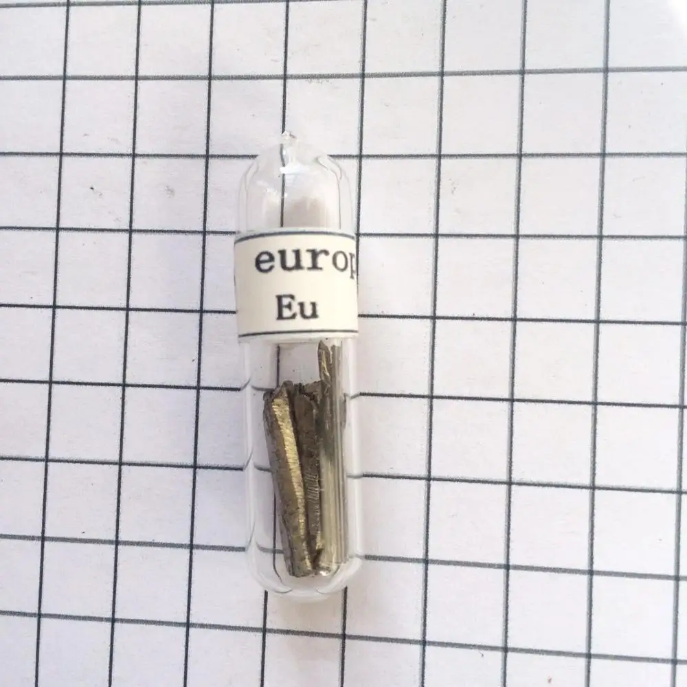 

Europium Metal 99.95% - 1 grams shiny pieces in ampoule under argon!