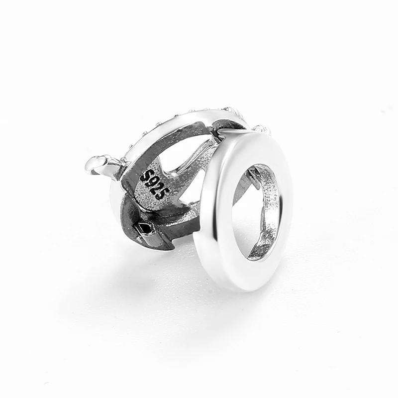 Бусины-Клипсы из серебра 925 пробы с изображением оленя | Украшения и аксессуары