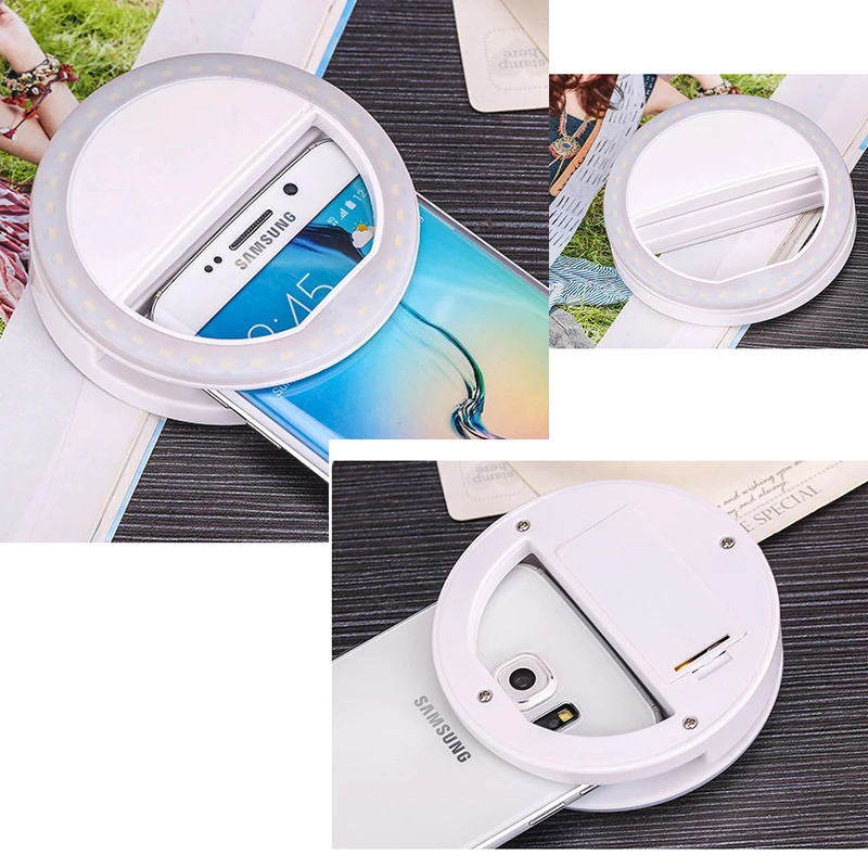 Светодиодный светильник для мобильного телефона с кольцом селфи артефакт