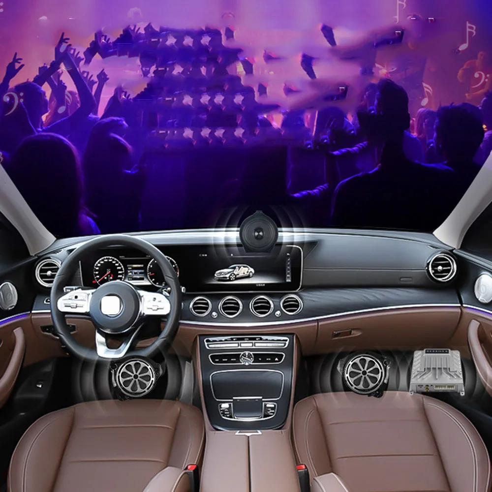 

Новинка для Mercedes-Benz C-class GLC, новое неразрушающее улучшение звука класса E, цифровой усилитель DSP, модификация басового динамика