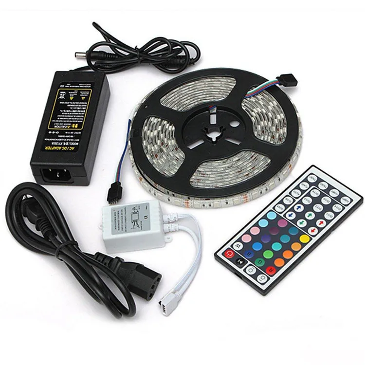 Светодиодная лента RGB 12 В водонепроницаемая светодиодная 2835/5050 5/10 м неоновый