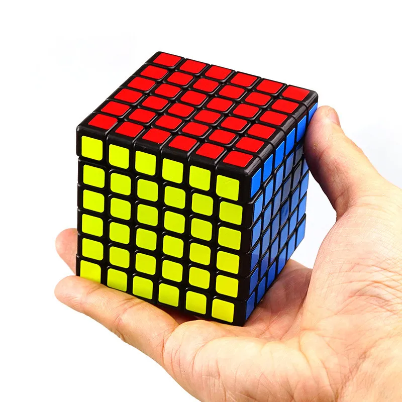 YongJun YJ GuanShi 6x6x6 стикер волшебный куб безопасный АБС пластик обучающий ультра