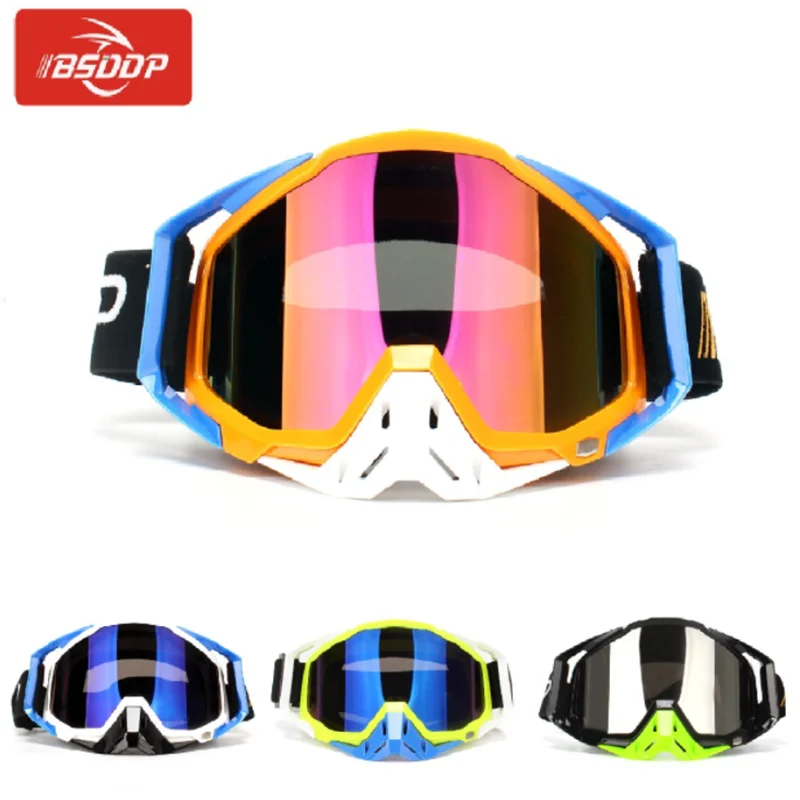 

BSDDP motorcycle riders equipped with cross-country goggles, ski, anti-fog, wind and dust, goggles, riding outdoor goggles