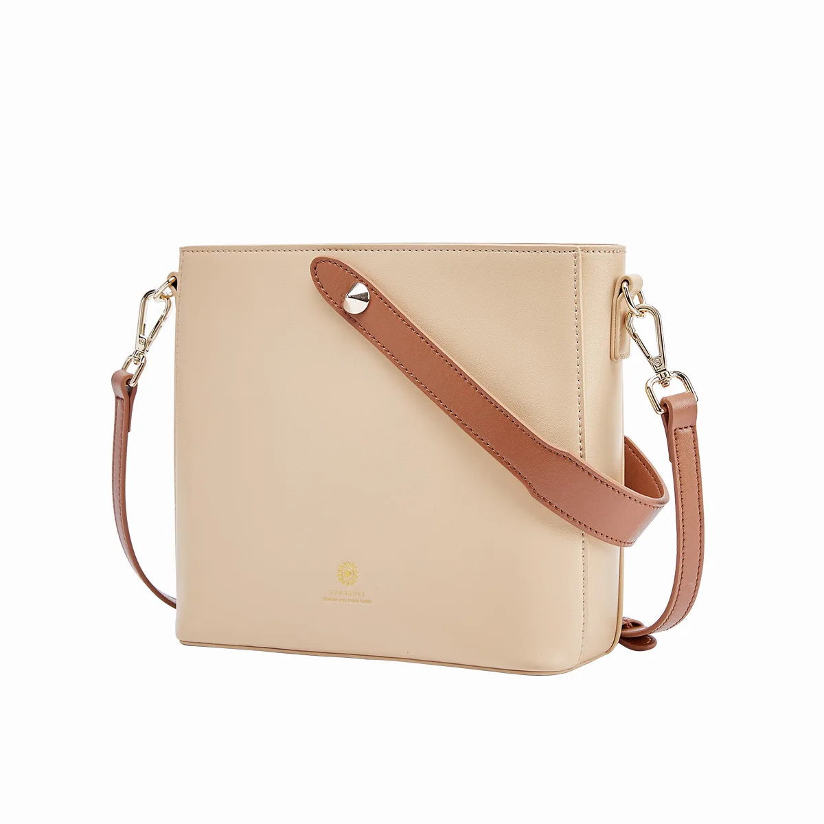 

Women's new leather bag niche design handbag fashion one-shoulder stiletto women's bag