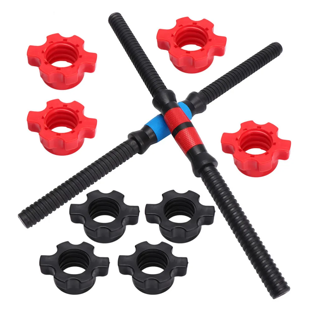

1 Set 50cm Dumbbell Bar Barbell Connecting Rod Hand Bell Grip Rod Household Fitness Equipment Rod for Home Gym Use (2pcs Dumbbel