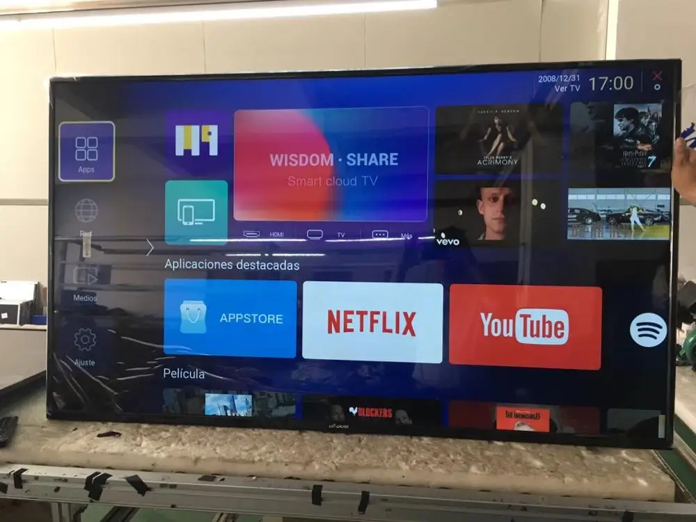Wi-Fi HDM LAN 40 45 50 55 дюймов full HD smart led TV | Электроника