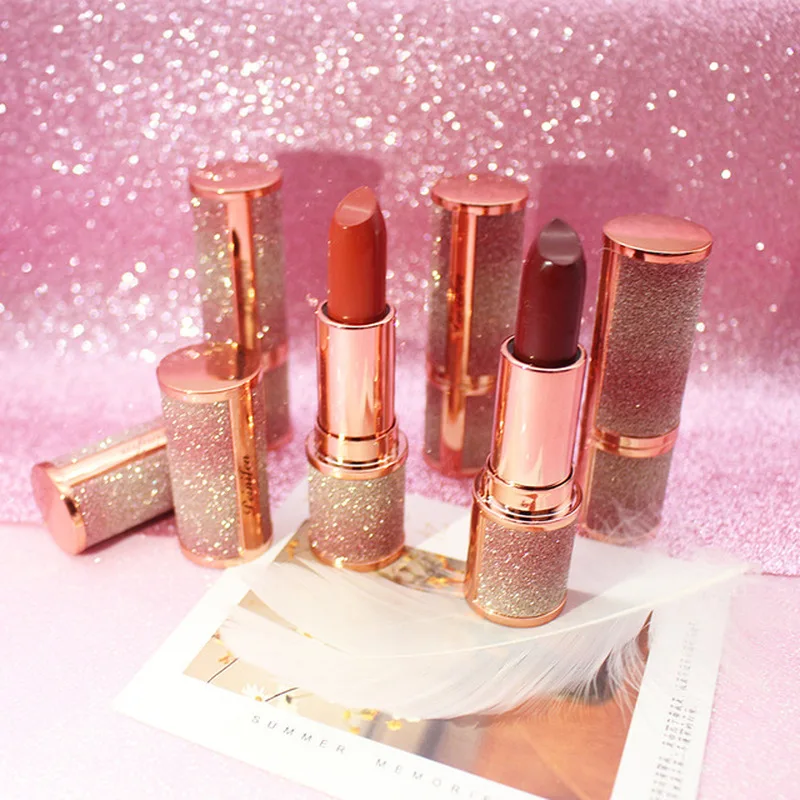 Starry Sky Lipstick Waterproof Sexy Nude Matte Makeup Cosmetics Moisturizer Long-lasting Easy to Wear Velvet Lip Stick 8 colors |