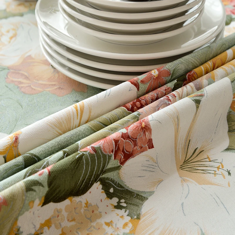 Современная Новинка! Роскошный светильник из хлопка и льна. Скатерть для кофе.