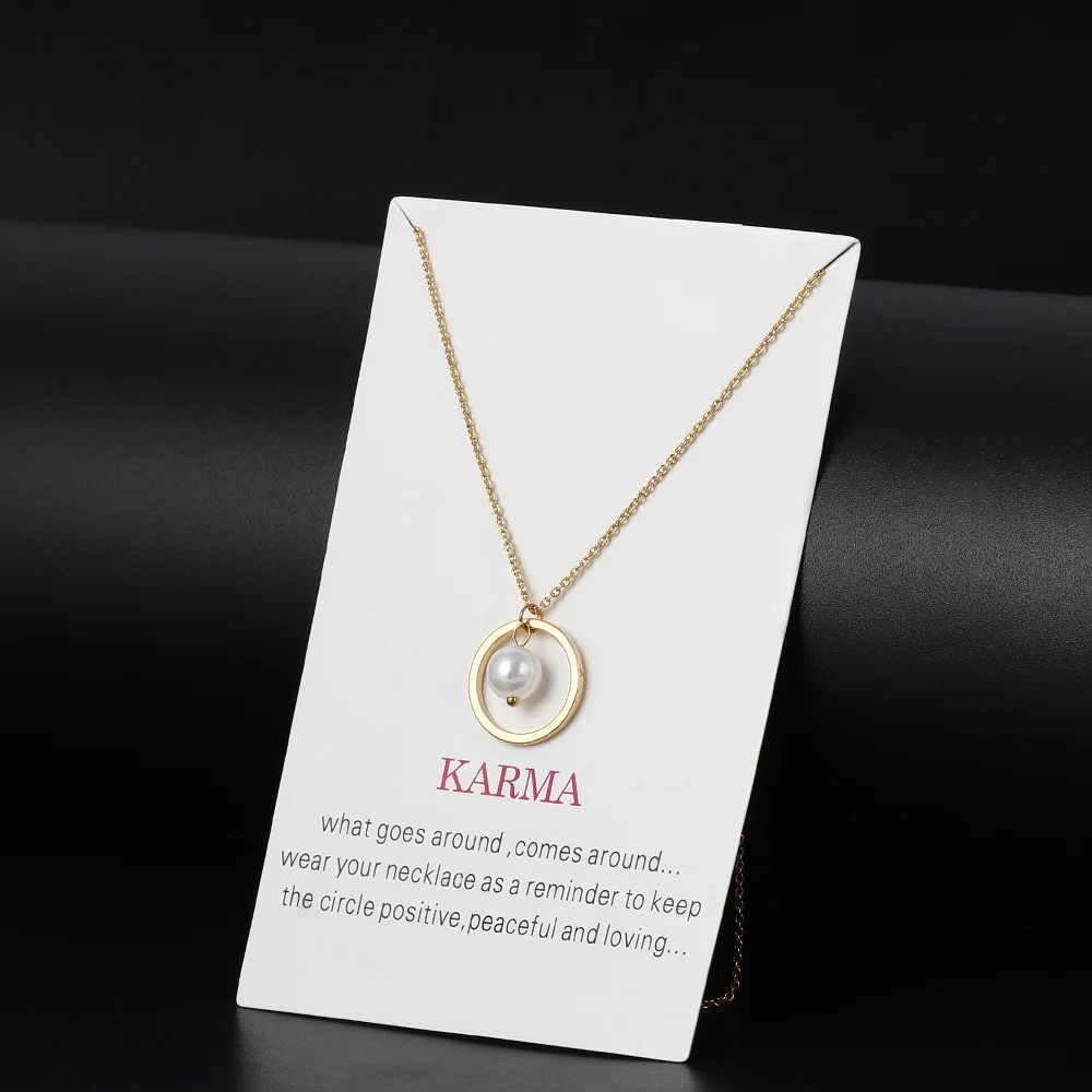 1 шт. минималистичный чокер с имитацией жемчуга и пожеланиями колье ожерелье