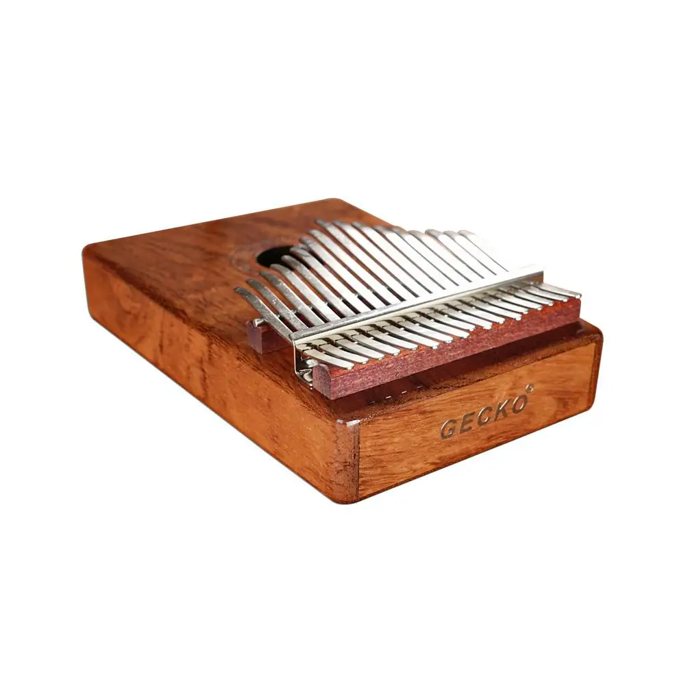 

17 Keys Thumb Piano EQ kalimba Mbria Acacia Wood Link Speaker Electric Pickup with Bag Cable Tuner Hammer For Beginner