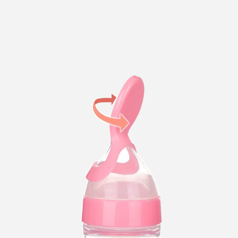 90 мл Детская Бутылочка Для рисовой пасты безопасная силиконовая бутылочка для