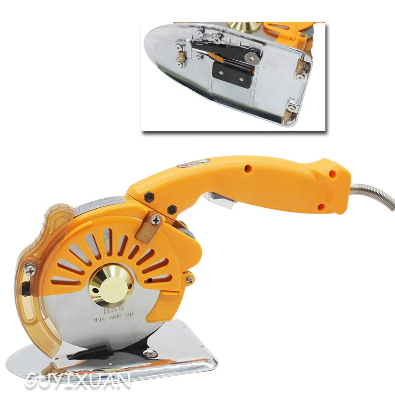 

Industrial electric scissors cloth cutting machine mute servo direct drive electric circular knife cloth cutting machine