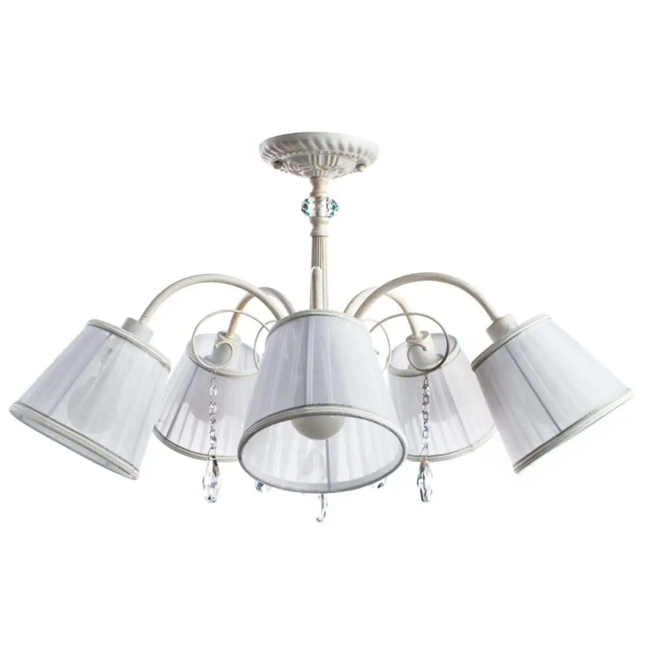 Люстра потолочная Arte Lamp ALEXIA A9515PL-5WG 5x40Вт E14 |
