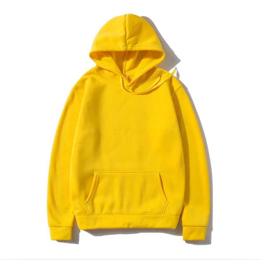 

Simple and fashionable solid color Hoodie