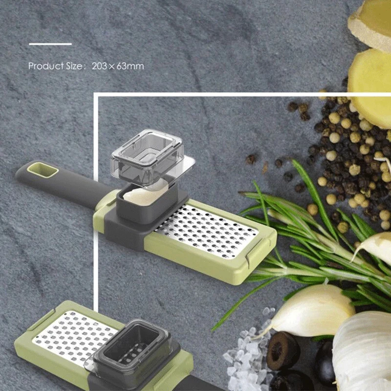 Многофункциональная измельчитель чеснока имбиря терка для резки рубанок