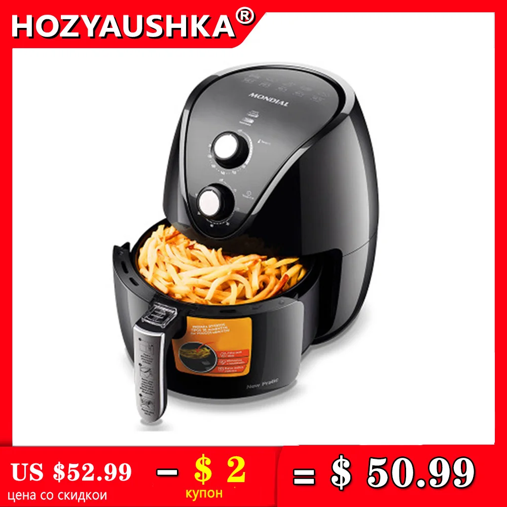 Бытовая электрическая фритюрница большая емкость автоматическая | техника