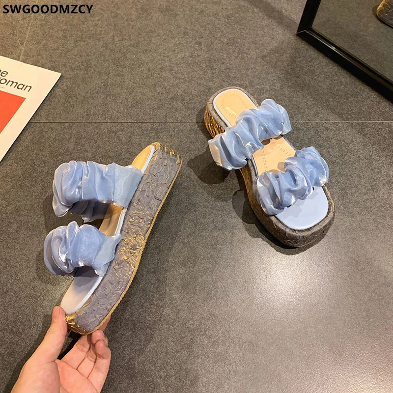 

Platform Shoes Woman Slippers Ladies Slippers Slides Women Designer Slippers Women Summer 2021 Beach Shoes Zapatillas De Mujer