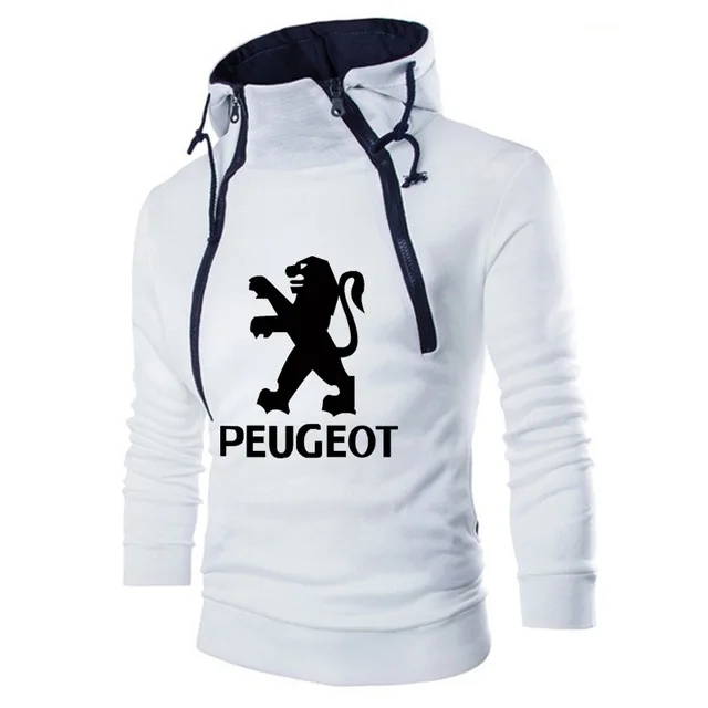 Новинка 2020 мужские толстовки с капюшоном для Peugeot повседневный модный мужской