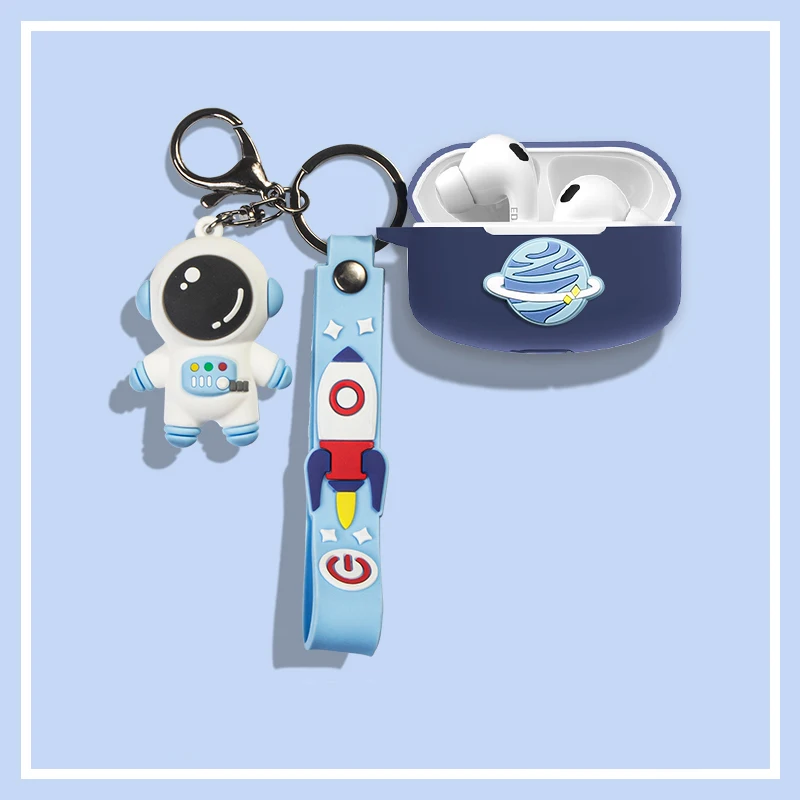 

Чехол для беспроводных Bluetooth-наушников Edifier Lollipop pods Pro TWS, защитный чехол для мультяшного космонавта, астронавта, чехол для леденцов