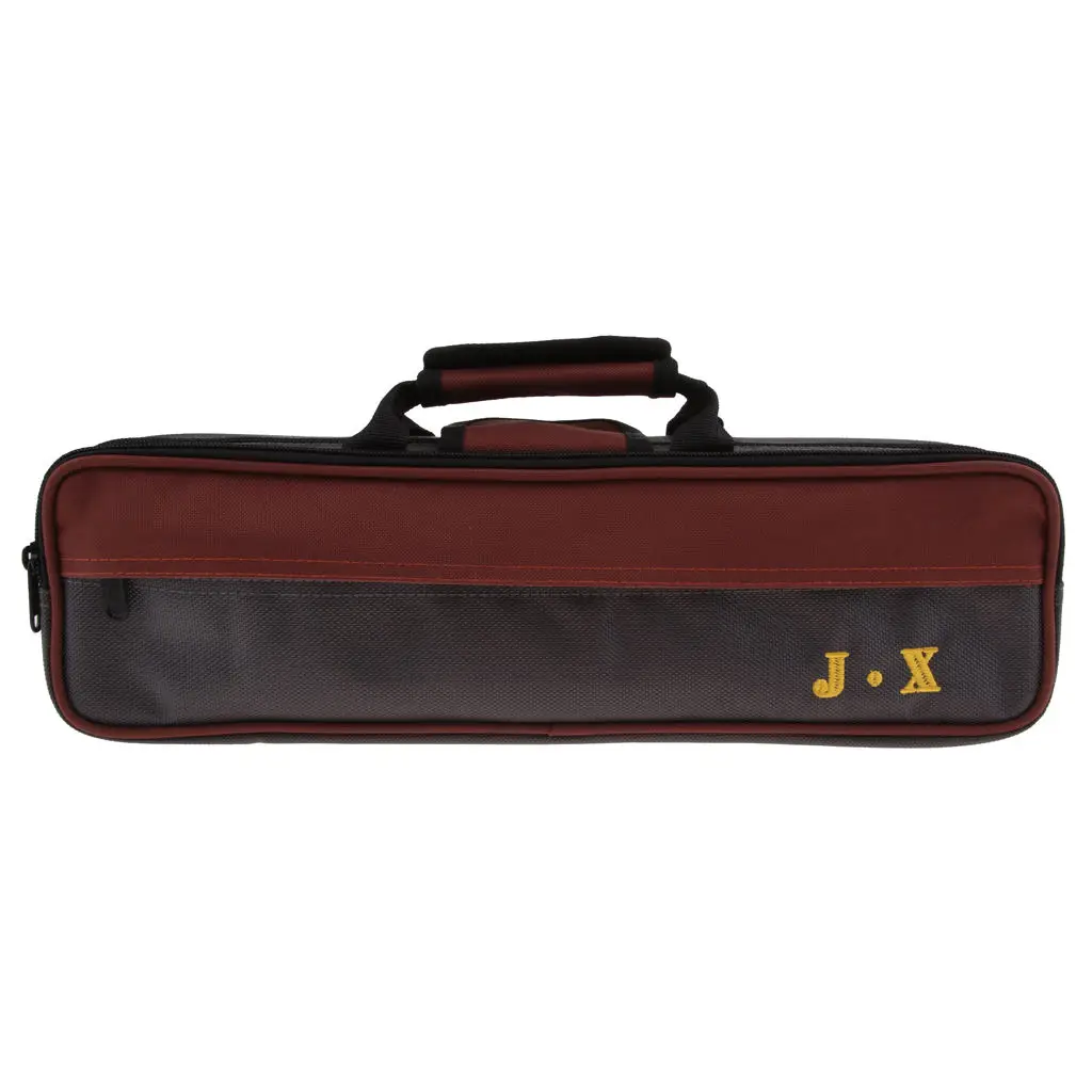 Flute Case Gig Bag Box Waterproof Lightweight for 16 Holes with Exterior Pocket Woodwind Instruments | Спорт и развлечения