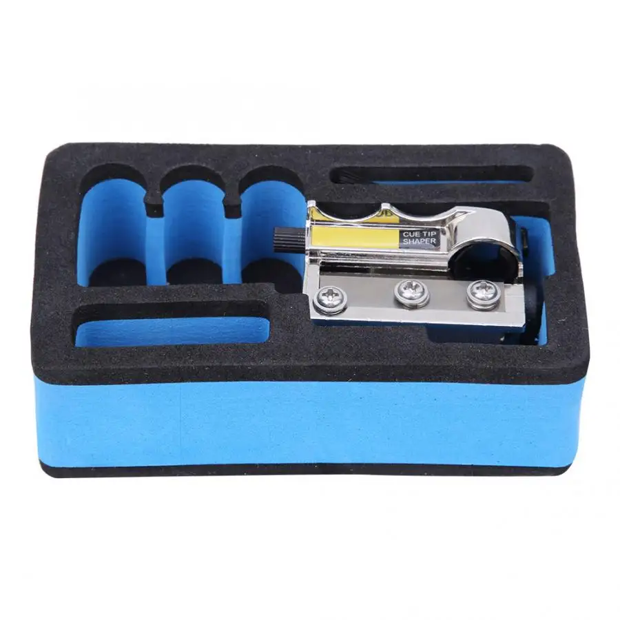 Pool Cue Tip Shaper Metal Billiard Stick Burnisher Snooker Repair Tool Billiards Accessory | Спорт и развлечения