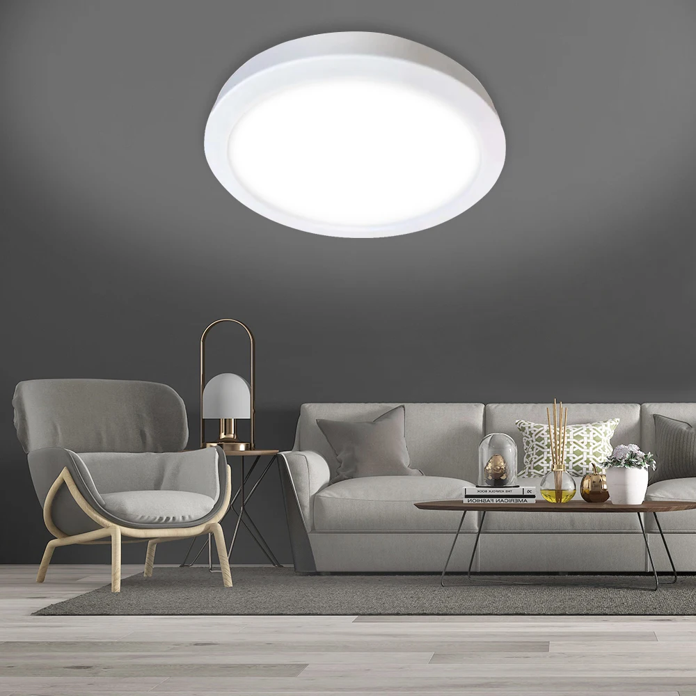 Светодиодный потолочный светильник с поверхностным креплением 24 Вт 18 13 9 6 85 265 в