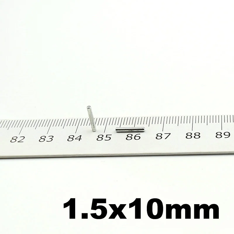 

Round Magnets Dia. 1.5x10 Neodymium Magnet Medical Neodymium Sensor Magnetics 100pcs
