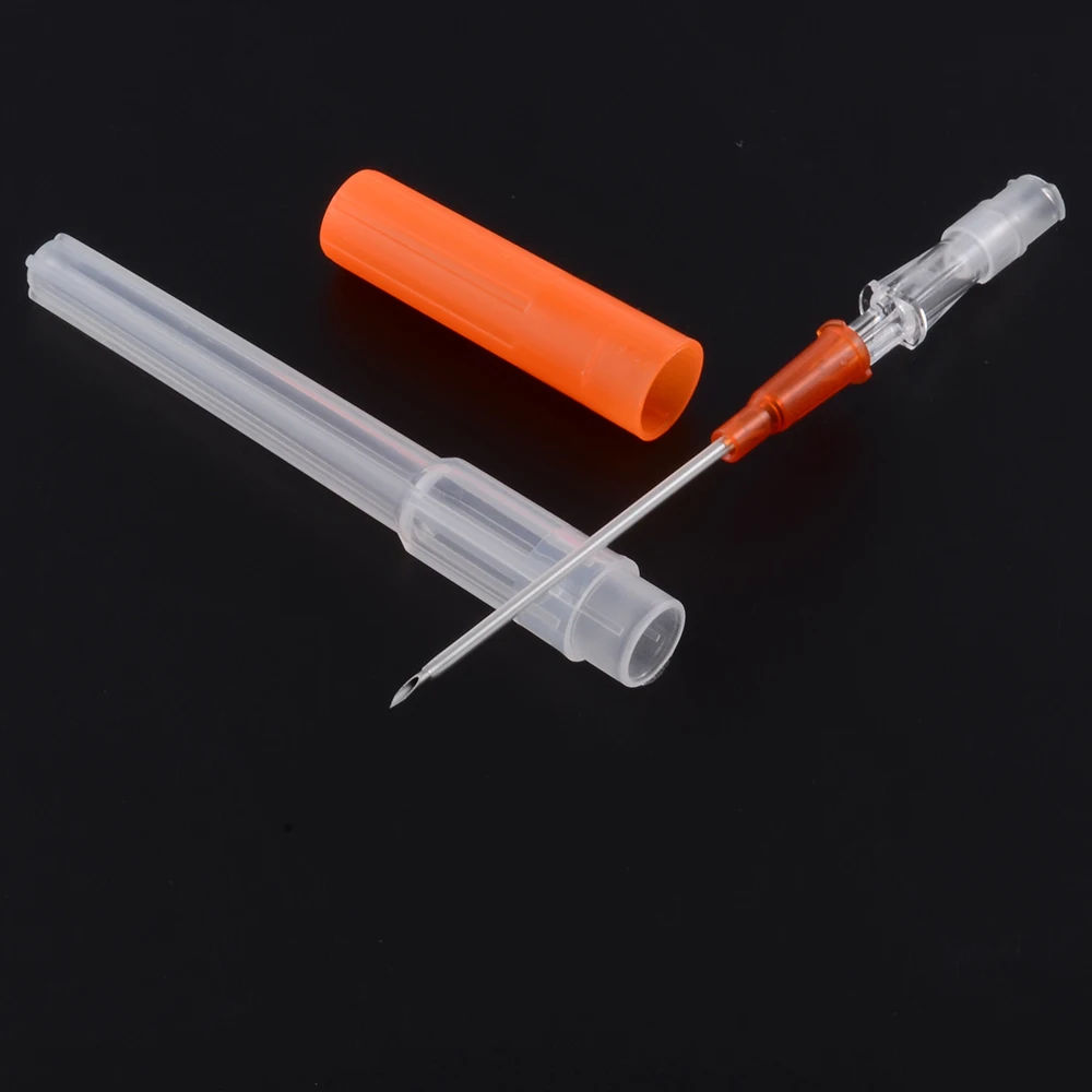 2 шт. хирургическая сталь I.V. Катетер Cannula стерильные иглы для пирсинга 14 г 16 18 20
