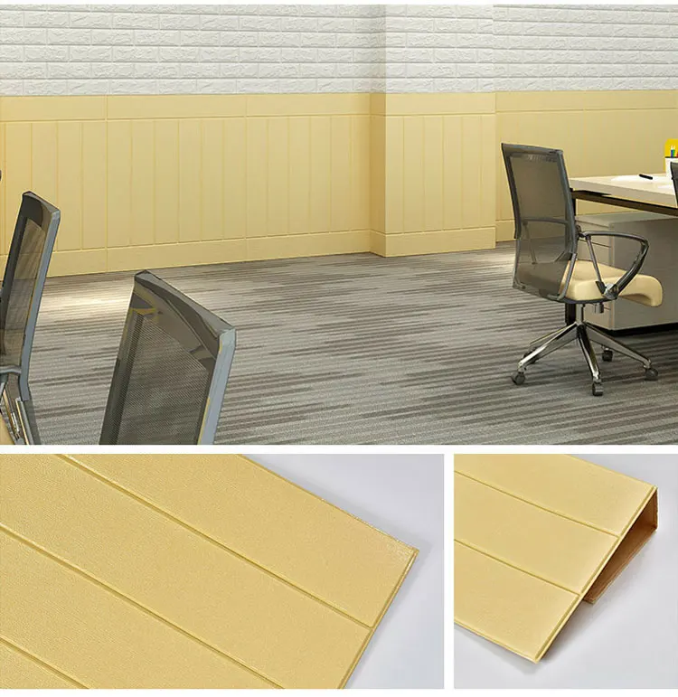 DIY деревянные наклейки для гостиной, 3d обои для детской комнаты, спальни, домашний декор, 3d настенное покрытие, самоклеющиеся обои