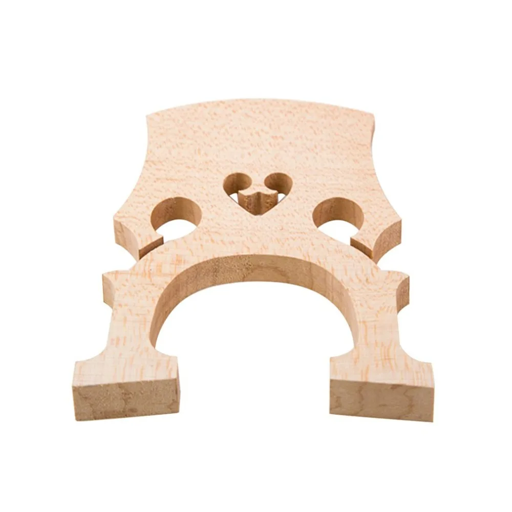 

1PCS Exquisite Cello Bridge 4/4 Top Quality Maple Wood Professional Cello Accessories Drop shipping